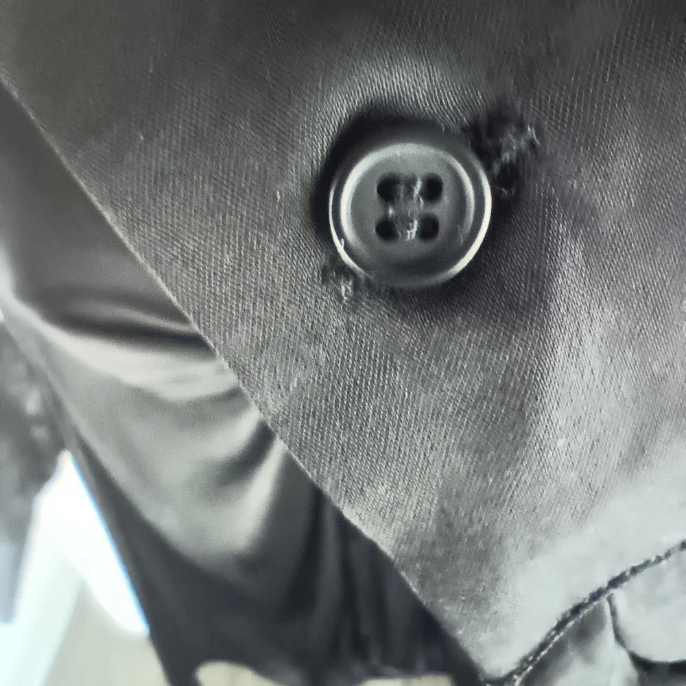 Steve Madden Tie Curious Long Sleeve Shirt Dress Black Size Medium 6 - 8 NWT - Picture 9 of 12